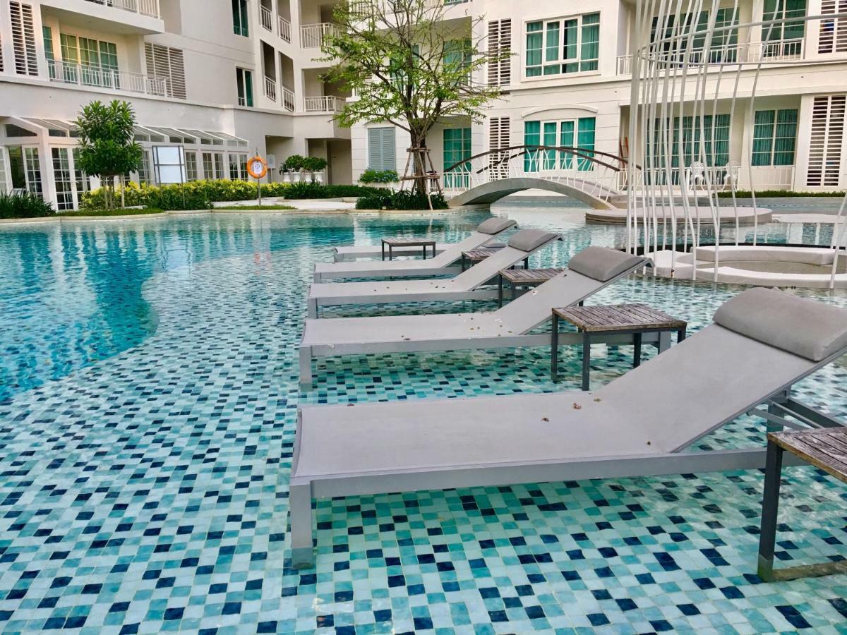 Summer Huahin Condo612,Near Beach&Cicada,Beautiful Swimming Pool Dış mekan fotoğraf